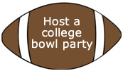Host a college bowl party