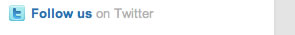 Follow us on Twitter