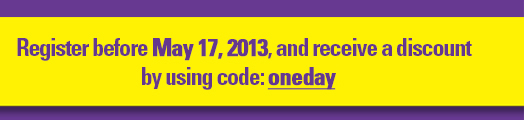 Discount code: oneday