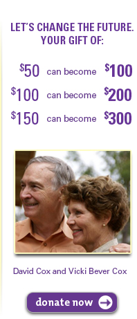 Your gift can be matched