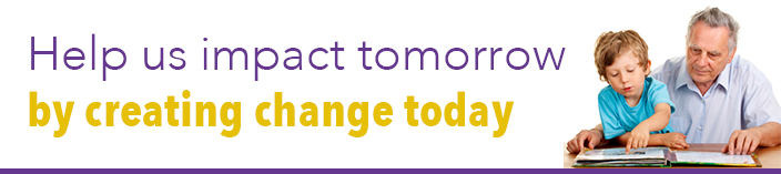 Help us impact tomorrow by creating change today.