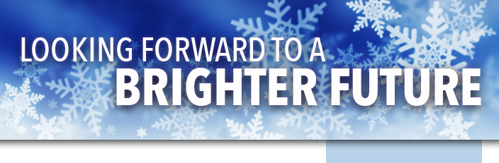 Looking forward to a brighter future.