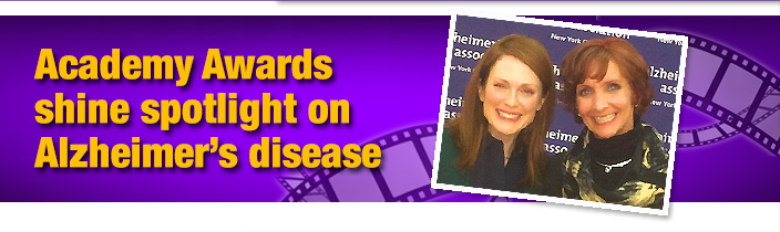 Academy Awards shine spotlight on Alzheimer's disease.