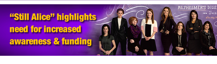 'Still Alice' hilights need for increased awareness and funding.