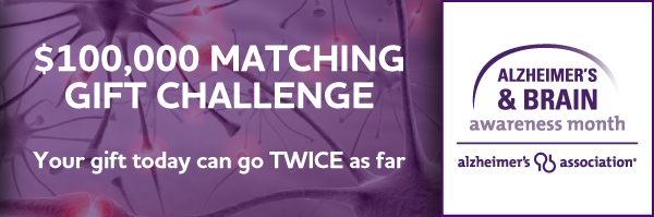 June is Alzheimer's & Brain Awareness Month