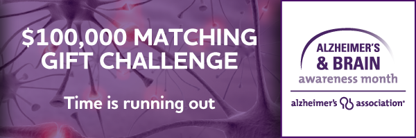 June is Alzheimer's & Brain Awareness Month