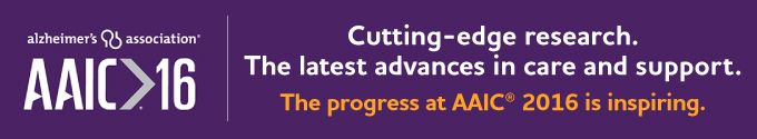 AAIC 16 - Alzheimer's Association International Conference 2016