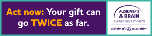 $50,000 Matching Gift Challenge: Act now: Your gift can go TWICE as far.
