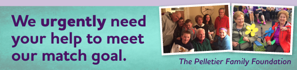 We urgently need your help to meet our match goal.