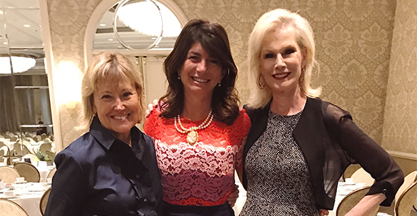 George-Ann Hyams, Elizabeth Gelfand, and Laurie Burrows Grad