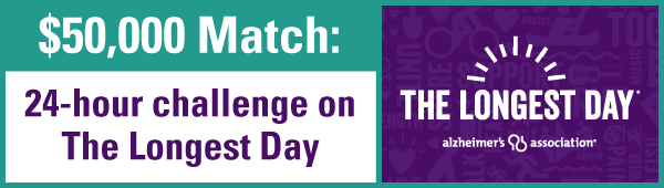 $50,000 Match: 24-hour challenge on The Longest Day