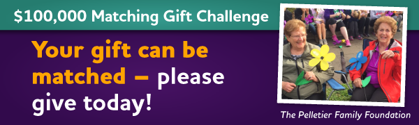 $100,000 Matching Gift Challenge: Your gift can be matched - please give today!