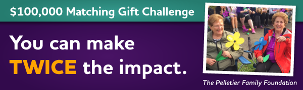 $100,000 Matching Gift Challenge: You can make TWICE the impact.