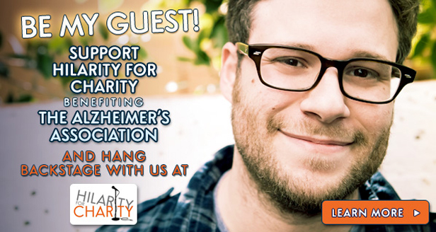 Seth Rogen hosts Hilarity for Charity
