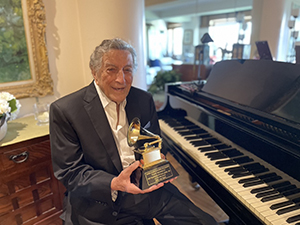 Tony Bennett who had Alzheimer's