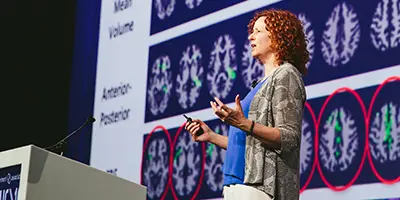 Alzheimer's researcher delivers lecture