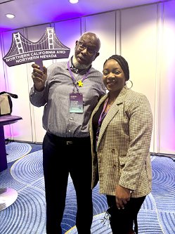 Aubrey and Association Staff