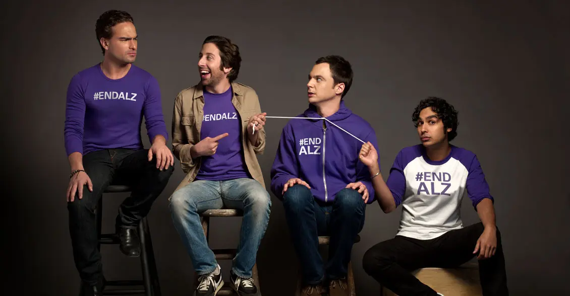 The cast of The Big Bang Theory joins together in the fight to End Alzheimer's!