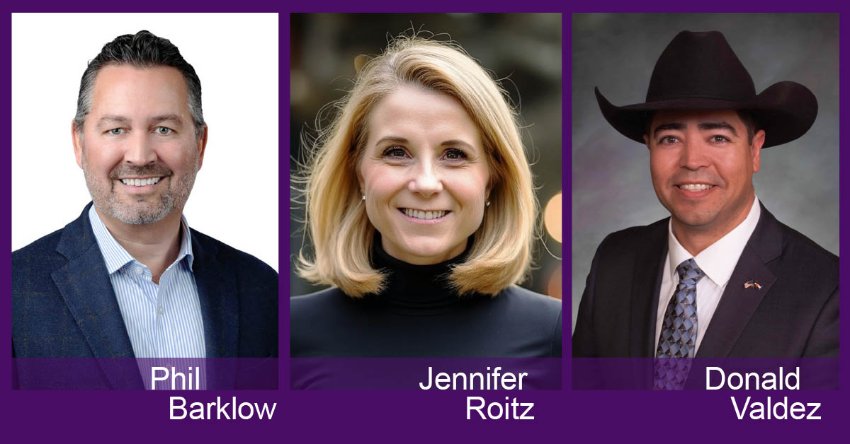 Phil Barklow, Jennifer Roitz, Donald Valdez