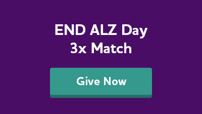 Give during our END ALZ Day triple match.
