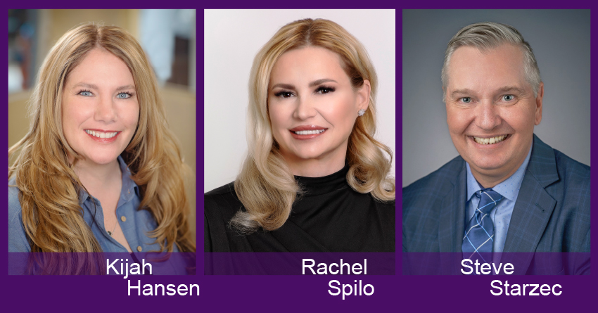 Kijah Hanson, Rachel Spilo, Steve Starzec