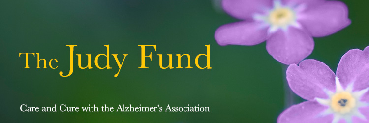 Judy Fund logo with flowers