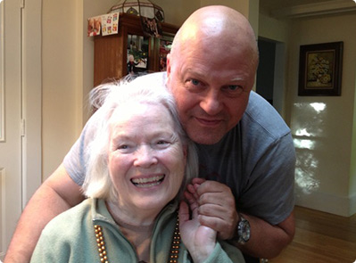 Michael Chiklis' mother, Katie, was diagnosed with Alzheimer’s at age 67 and lived 13 years with the disease.