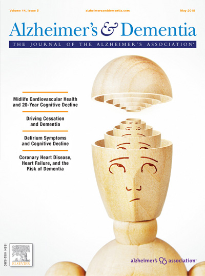 Sample cover of Alzheimer's & Dementia journal