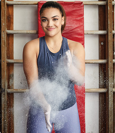 Gymnast Laurie Hernandez won a team gold medal and a silver medal in the women’s balance beam at the 2016 Summer Olympics.