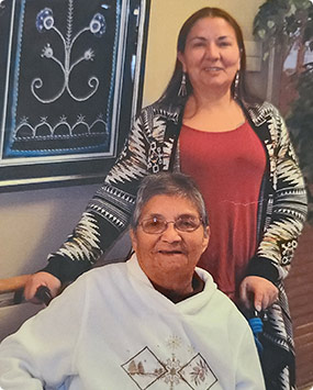 Violet Blake is full-time caregiver for her mother, Shirley, who is living with mild cognitive impairment (MCI).